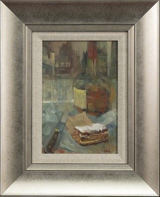 Lot 210 - A TASTE OF FRANCE, AN OIL BY WILLIAM BIRNIE