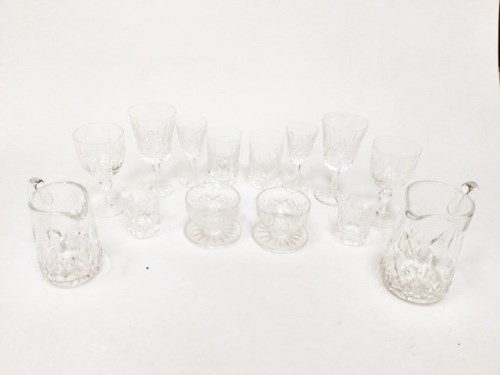 Lot 436 - LARGE COLLECTION OF WATERFORD CUT CRYSTAL...