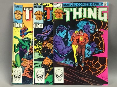 Lot 1077 - MARVEL COMICS - TWO-IN-ONE PRESENTS THE THING