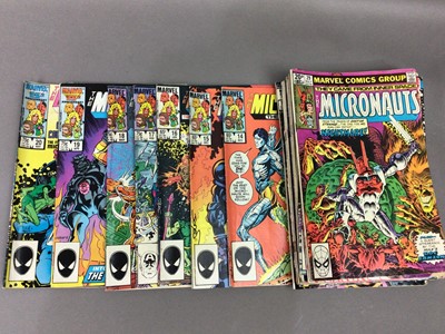 Lot 1078 - MARVEL COMICS - THE DEFENDERS, THE INVADERS & THE MICRONAUTS