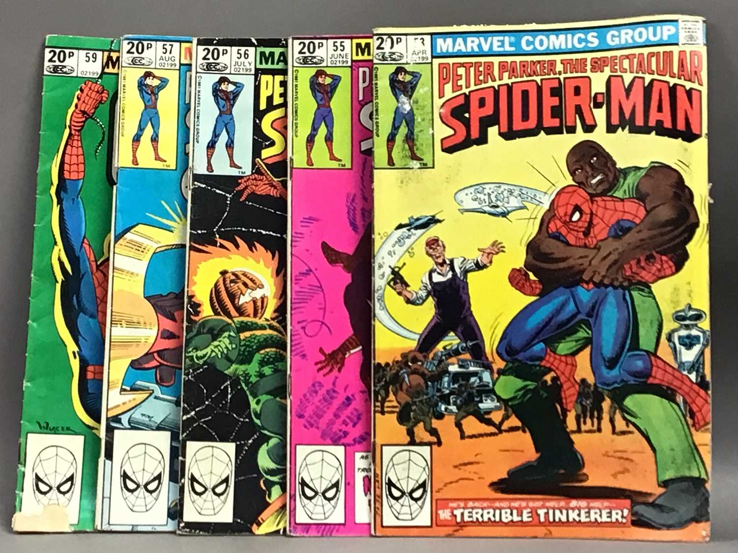 Lot 1079 - MARVEL COMICS - SPIDER-MAN (VARIATIONS)