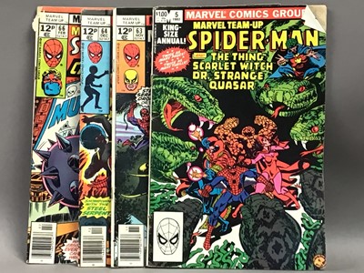 Lot 1080 - MARVEL COMICS - TEAM-UP FEAT. SPIDER-MAN AND TALES STARRING SPIDER-MAN