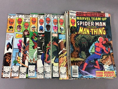 Lot 1080 - MARVEL COMICS - TEAM-UP FEAT. SPIDER-MAN AND TALES STARRING SPIDER-MAN