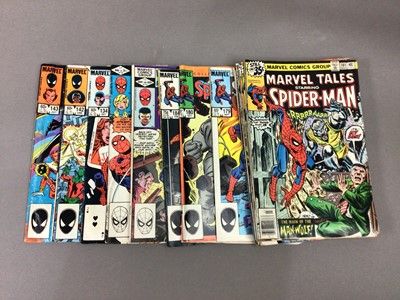 Lot 1080 - MARVEL COMICS - TEAM-UP FEAT. SPIDER-MAN AND TALES STARRING SPIDER-MAN