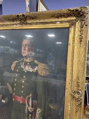 Lot 419 - PORTRAIT OF EDWARD THEODORE, LORD SALVESEN, AN OIL