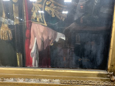 Lot 419 - PORTRAIT OF EDWARD THEODORE, LORD SALVESEN, AN OIL