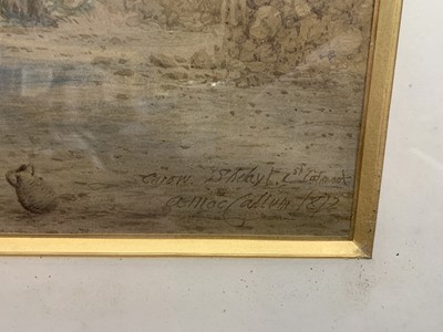 Lot 415 - OASIS, A WATERCOLOUR BY ANDREW MACCALLUM