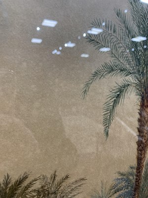 Lot 415 - OASIS, A WATERCOLOUR BY ANDREW MACCALLUM