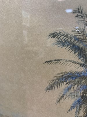 Lot 415 - OASIS, A WATERCOLOUR BY ANDREW MACCALLUM