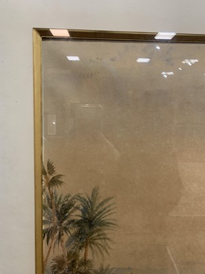 Lot 415 - OASIS, A WATERCOLOUR BY ANDREW MACCALLUM