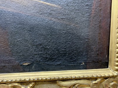 Lot 413 - READING MAN, AN OIL IN THE MANNER OF CARAVAGGIO