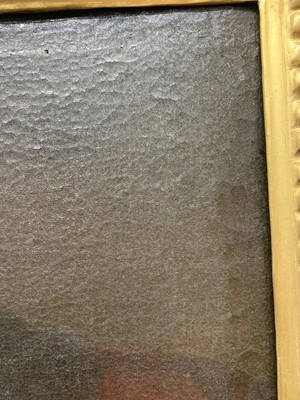 Lot 413 - READING MAN, AN OIL IN THE MANNER OF CARAVAGGIO