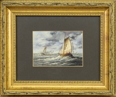 Lot 403 - THREE SHIPPING SCENES BY R CAVOLLO