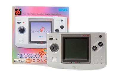 Lot 1100 - AN SNK NEO GEO POCKET COLOUR CONSOLE