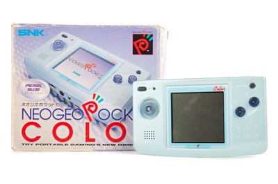 Lot 1102 - AN SNK NEO GEO POCKET COLOUR CONSOLE