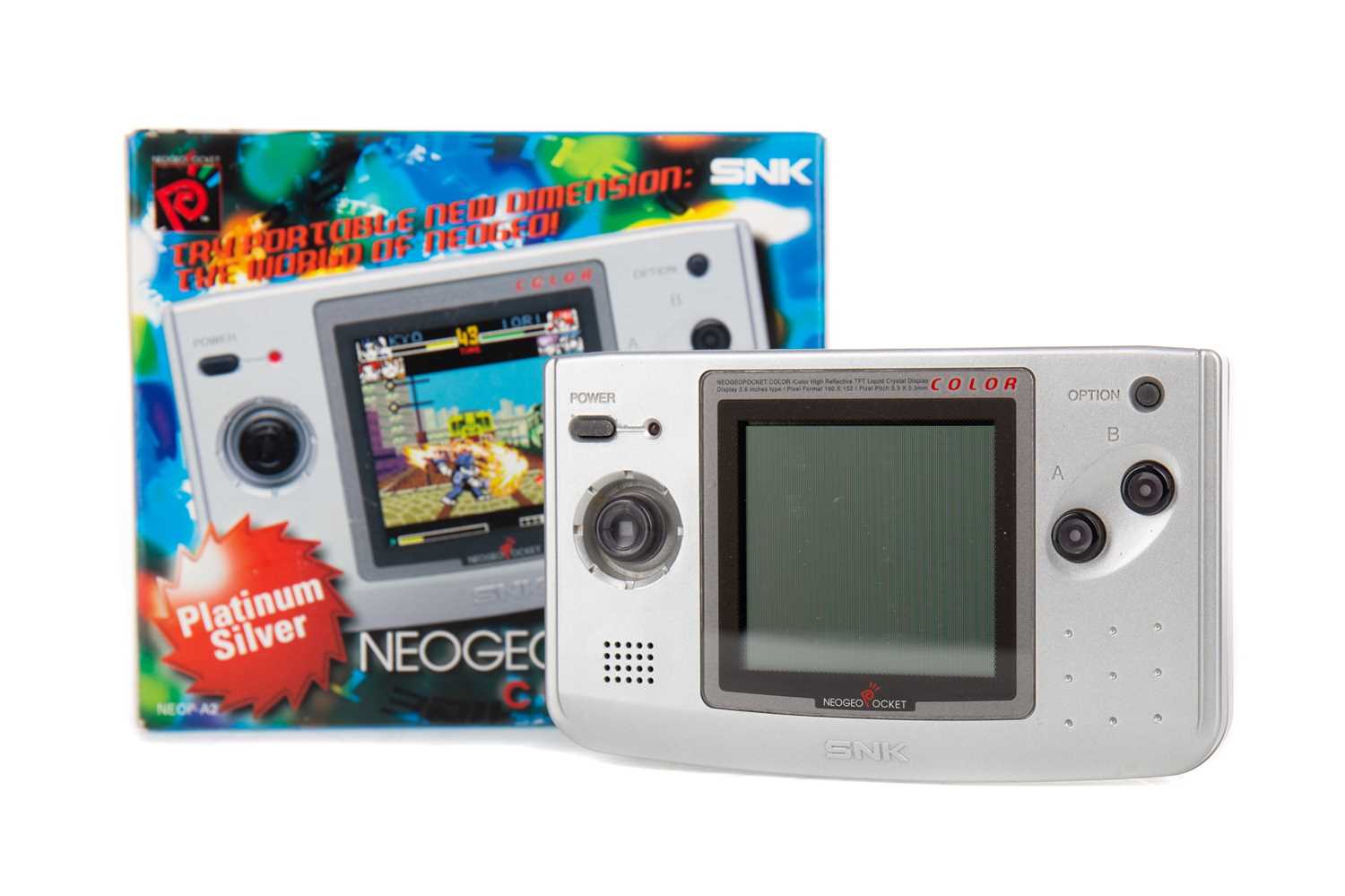 Lot 1016 - AN SNK NEO GEO POCKET COLOUR CONSOLE
