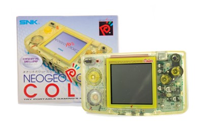 Lot 1018A - AN SNK NEO GEO POCKET COLOUR CONSOLE