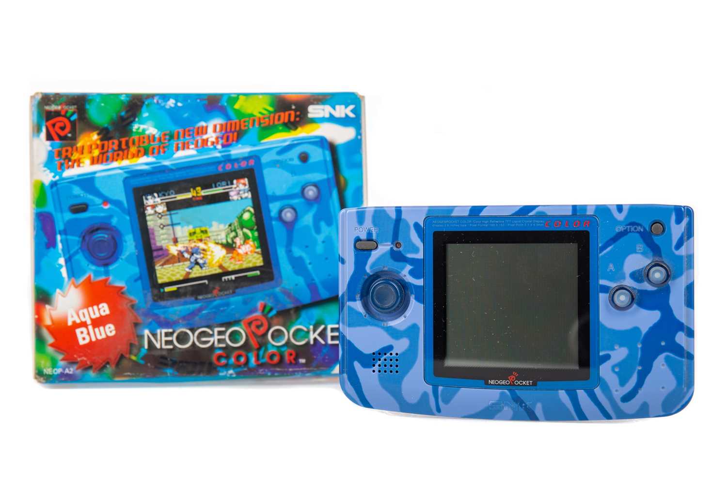 Lot 1020 - AN SNK NEO GEO POCKET COLOUR CONSOLE