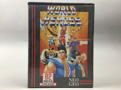 Lot 1008A - SNK NEO GEO - WORLD HEROES