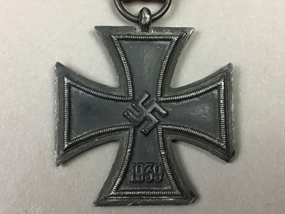 Lot 45 - TWO REPRODUCTION THIRD REICH IRON CROSSES