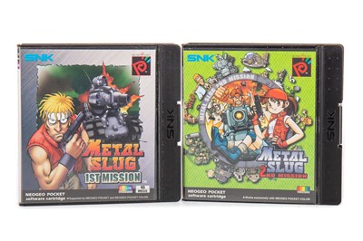 Lot 1142 - SNK NEO GEO POCKET / POCKET COLOUR - TWO GAMES
