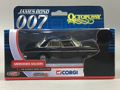 Lot 1050A - A COLLECTION OF CORGI FILM FRANCHISE MODEL VEHICLES