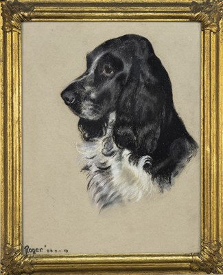 Lot 448 - ROGER, A PASTEL BY PHYLLIS BINET