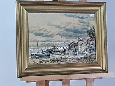 Lot 122 - TWO JOHN HAMILTON GLASS PICTURES