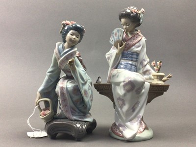 Lot 141 - TWO LADRO FIGURES