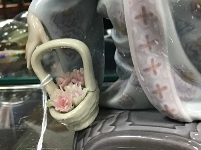 Lot 141 - TWO LADRO FIGURES