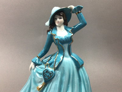 Lot 150 - A LOT OF CERAMIC FIGURES INCLUDING COALPORT AND ROYAL WORCESTER