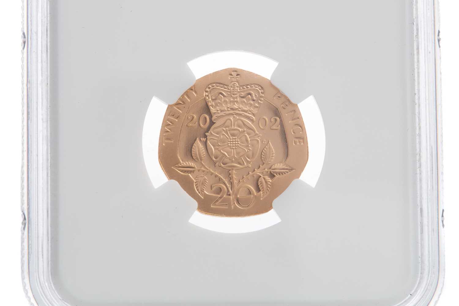 Lot 10 - GOLD 20 PENCE PIECE
