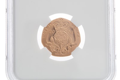 Lot 10 - GOLD 20 PENCE PIECE