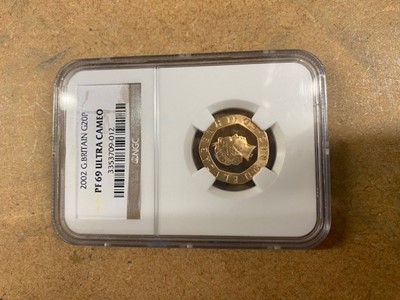 Lot 10 - GOLD 20 PENCE PIECE