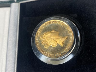 Lot 11 - GOLD PROOF TWO POUND COIN