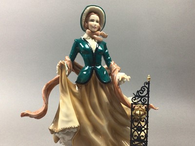 Lot 159 - A LIMITED EDITION FRANKLIN MINT FIGURE OF 'JANE EYRE'