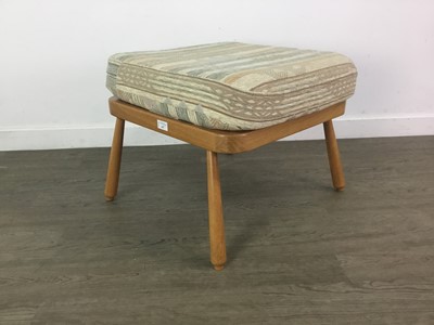 Lot 167 - AN ERCOL FOOTSTOOL