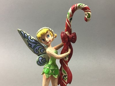 Lot 166 - TWO TINKERBELL WALT DISNEY SHOWCASE COLLECTION FIGURES