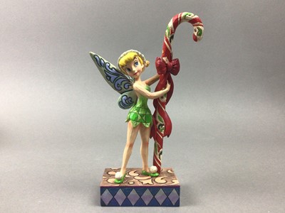 Lot 166 - TWO TINKERBELL WALT DISNEY SHOWCASE COLLECTION FIGURES