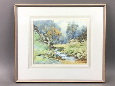 Lot 185 - A LOT OF WATERCOLOURS