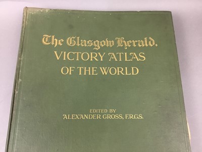 Lot 213 - A GLASGOW HERALD VICTORY ATLAS