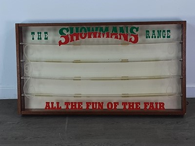 Lot 362 - A CORGI CLASSICS 'THE SHOWMANS RANGE'  DISPLAY CASE AND CATALOGUE