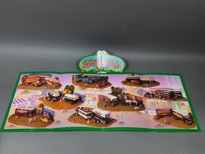 Lot 362 - A CORGI CLASSICS 'THE SHOWMANS RANGE'  DISPLAY CASE AND CATALOGUE