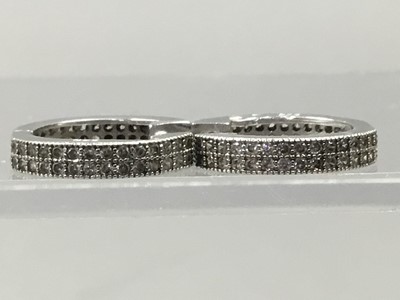 Lot 239 - A LOT OF FIFTEEN PAIRS OF SILVER EARRINGS