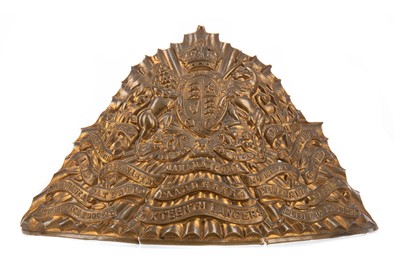 Lot 115 - A SIXTEENTH LANCER'S CZAPKA HELMET PLATE