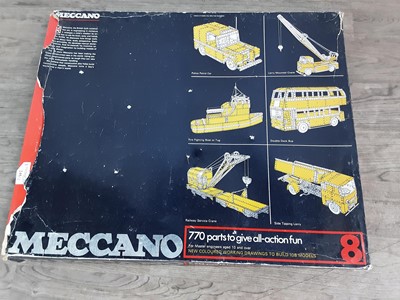 Lot 248 - TWO MECCANO VEHICLE KITS: MECCANO 7 AND MECCANO 8