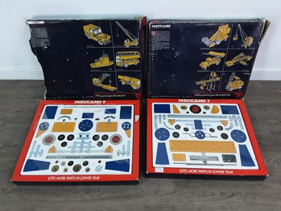 Lot 248 - TWO MECCANO VEHICLE KITS: MECCANO 7 AND MECCANO 8