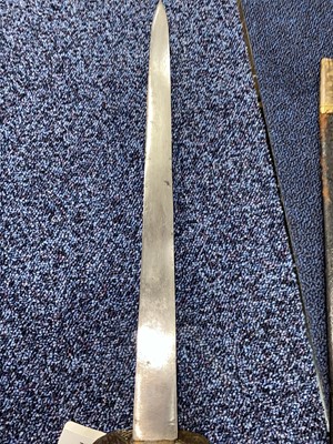 Lot 122 - AN EARLY 19TH CENTURY NAVAL DIRK