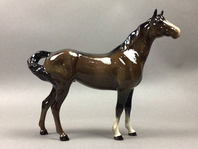 Lot 298 - A GROUP OF FOUR BESWICK HORSES