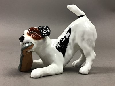 Lot 299 - FIVE ROYAL DOULTON MODELS OF DOGS